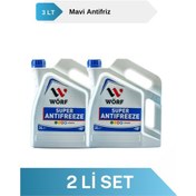 Resim Wörf Mavi Antifriz -40 C Korozyon Önleyici 2'li 3 L 