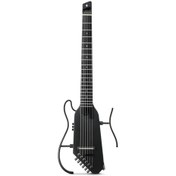 Resim Donner Hush-C Silent Klasik Gitar (Siyah) 