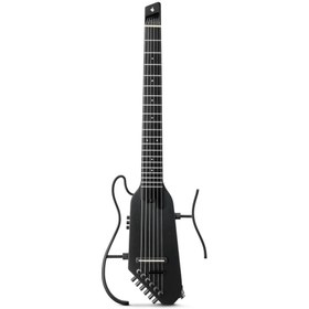 Resim Donner Hush-C Silent Klasik Gitar (Siyah) 