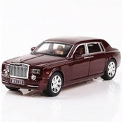 Resim Lichen 1:24 Rolls-royce Phantom Modeli, Kırmızı, Alaşım Araba 