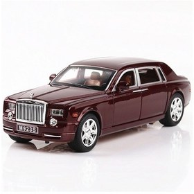 Resim Lichen 1:24 Rolls-royce Phantom Modeli, Kırmızı, Alaşım Araba 