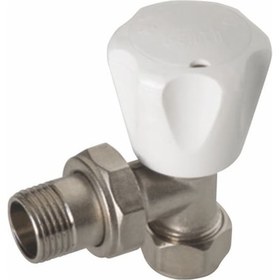 Resim 1/2'' - Köşe Radyatör Vana - Pex 16 2 - Hafif Tip - Dn15 - Genta - Eko Serisi 