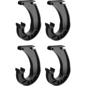 Resim Seeppitous Asma Dolap Kutbu Destek Dolap Raf Çubuk Braketi Sağlam J Şeklindeki Dolap Braketi (Yurt Dışından) 