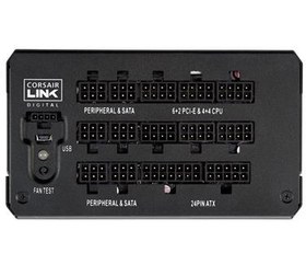 Resim Corsair Professional Hxi 1000W Full Modüler 80+ Platinyum 14Cm Fanlı Psu 