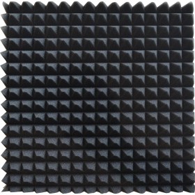 Resim Birlik Sünger Akustik Ses Yalıtım Süngeri-Yapışkansız-15 DNS-50X50X4-PIRAMIT Kesim 