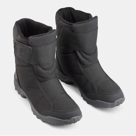 Resim Decathlon Erkek Su Geçirmez Cırt Cırtlı Outdoor Kar Botu - Siyah - Sh100 