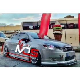 Resim Fiat Linea Marşpiyel Sağ Sol Takım Fiberglass Boyasız 