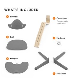 Resim Nomi Chair Ayarlanabilir Ayak Dayamalı Çocuk Yemek Sandalyesi 