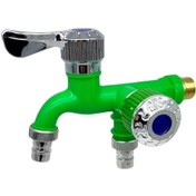 Resim Ximistore9 Çift Çıkışlı Evrensel Musluk Bağlantısı - Bahçe Sulama Ve Bulaşık Yıkama İçin Pratik Çözüm 