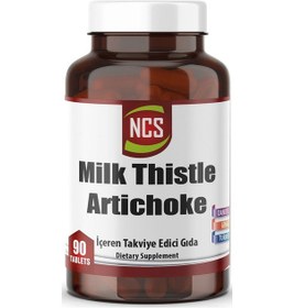 Resim Ncs Milk Thistle Artichoke Zerdeçal Karahindiba 90 Tablet Enginar 