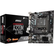 Resim MSI A320m-a Pro A320 2xddr4 Dvı+hdmı 16x Am4 Anakart 