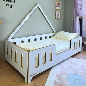 Resim Grozny Montessori Yatak%100 Mdf Bebek ve Çocuk Karyola 90X200 