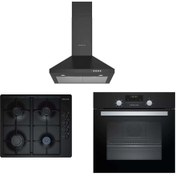 Resim Profilo PROFİLO SİYAH EKO 3LÜ ANKASTRE SET 