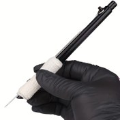 Resim Dayanıklı 3D Dövme Kalemi Manuel El Dikişi için - Ergonomik Tasarım, Çizilmeye Karşı Dirençli ABS Malzeme, Siyah, Yuvarlak İğneler İçin İdeal (1, 3, 5, 7, 9) - Başlangıç Seviyesi ve Profesyoneller İçin Mükemmel 
