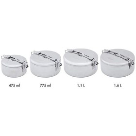 Resim Msr Stowaway Pot 475Ml Tencere Gümüş Gümüş Çok Renkli 