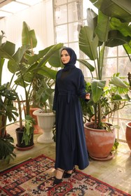 Resim Esre Store 4502 -L-5 Tesettür İkili Takım Lacivert 