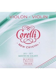 Resim Corelli Crystal 700mlb Takım Keman Teli Medium Tension 