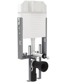 Resim Visam Slim 80 Asma Klozet için Gömme Rezervuar + KUMANDA PANELİ 