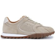 Resim Tamer Tanca Kadın Hakiki Deri Bej Süet Sneakers & Spor Ayakkabı 1121 2000 Bn Ayk Y25 Bej Suet Bej-süet 