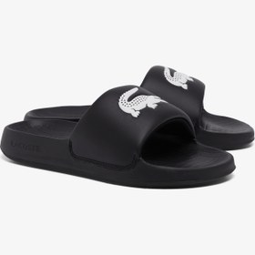 Resim Lacoste Serve Slide Kadın Siyah Terlik 