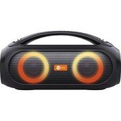 Resim Lecoo DS152 Boombox RGB Siyah Taşınabilir Bluetooth Hoparlör Lecoo