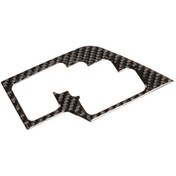 Resim Xuweiwei Gerçek Karbon Fiber Vites Gösterge Çerçevesi 2015-2019 Toyota Rav4 İç Mekan Yükseltme Doğrudan Montaj 