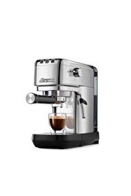 Resim Tchibo Lapressa Manuel Paslanmaz Çelik Espresso Makinesi 