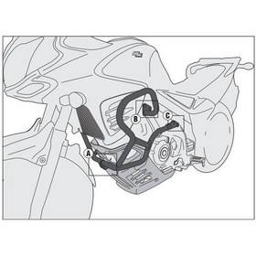 Resim Suzuki Dl 650 V-strom 11 23 Koruma Demiri Kappa Kn3101 