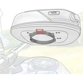 Resim Taac Twıstlock Depo Üstü Çanta TC15TW 6,5 Lt Siyah 