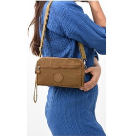Resim Baginn Klinkır Kumaş Mini Çapraz Askılı Kadın Çanta 571 Collection Yağmur Geçirmez El Çantası 20 10 Cm 001 