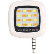 Resim Ally Mobile Mini Universal Kamera Flaşı Beyaz 