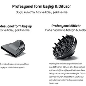 Resim Arzum Marka: Ar5004 Bellissima Professional Saç Kurutma Makinesi, Siyah Kategori: Saç Kurutma Makin 