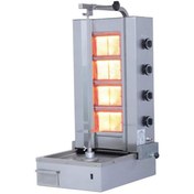 Resim Atalay Adg-5a Döner Ocağı-gazlı 5 Gözlü-alttan Motorlu 