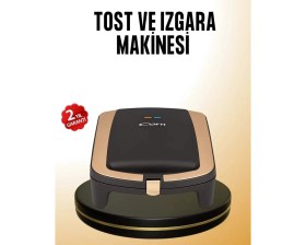 Resim Asiltech Tost Makinesi Hızlı Pişirme Teknolojisi 1500 Watt 
