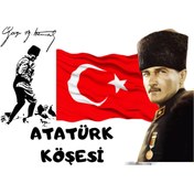 Resim PROMISEBACKDROP2 10 Kasım, ATATÜRK'Ü ANMA, Sevgiyle Anıyoruz, Okul Etkinlik, Fotoğraf Çekimi, Kumaş Arka Pano 150x200 