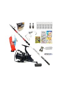 Resim Carp-x 8000 Baitrunner 420cm 100-200gr Camarro Surf Profesyonel Kıyı Olta Takımı Seti 