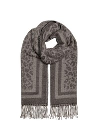 Resim Only Onlclarısa Anımal Soft Scarf Cc Kadın Kahverengi Atkı - 15350130 Kahverengi 