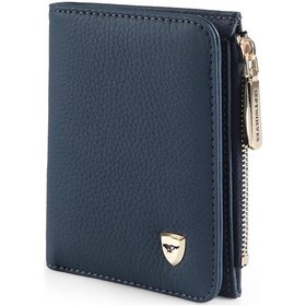 Resim Septwolves Kardelen Hakiki Deri Kadın Kartlık Ve Cüzdan Lacıvert 