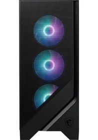 Resim Msı Mag Forge 321r Airflow Usb 3.2 Argb Atx Mid Tower Siyah Kasa 