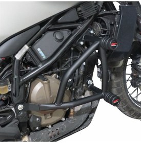 Resim GP Kompozit Husqvarna Svartpilen 250 / 401 2024 Uyumlu Motor Koruma Demiri Siyah 