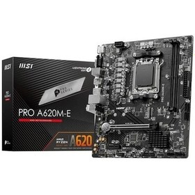 Resim Mb Pro A620m-e Am5 Ddr5 6000mhz Oc Hdmı Vga 1x M.2 Usb3.2 Gıgabıt Lan Matx Anakart 