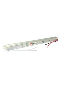 Resim Mervesan 24V 1.5A Metal Kasa Slim ince Adaptör MRW-36-24PL 