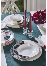 Resim Neva N3508 Fion Hibrit 24 Parça 6 Kişilik Yemek Takımı 