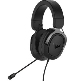 Resim Asus TUF GAMING H3 Gri 7.1 Kablolu Kulak Üstü Oyuncu Kulaklığı 
