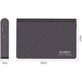 Resim Orıco 2598C3-Bk Sata Harici 2.5” Type C Usb 3.1 Harddisk Kutusu (545360947) 