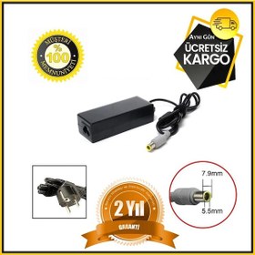 Resim Lenovo Uyumlu Thinkpad T60, Z60 20V 3.25A Notebook Adaptör Şarj Aleti 