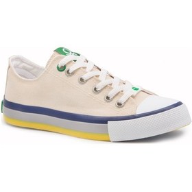 Resim United Colors Of Benetton Bnt 21y 30176 Kum Bayan Ayakkabı Bayan Spor Kum 