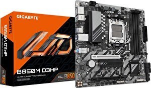 Resim Gigabyte B850M D3HP DDR5 8200 MHz (Oc) M.2 Am5 Matx Anakart 