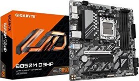 Resim Gigabyte B850M D3HP DDR5 8200 MHz (Oc) M.2 Am5 Matx Anakart 