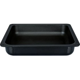 Resim Lava Döküm Gn 2/3 Gastronorm Küvet, Iç Renk Siyah, Ölçü 35X32CM - Siyah 